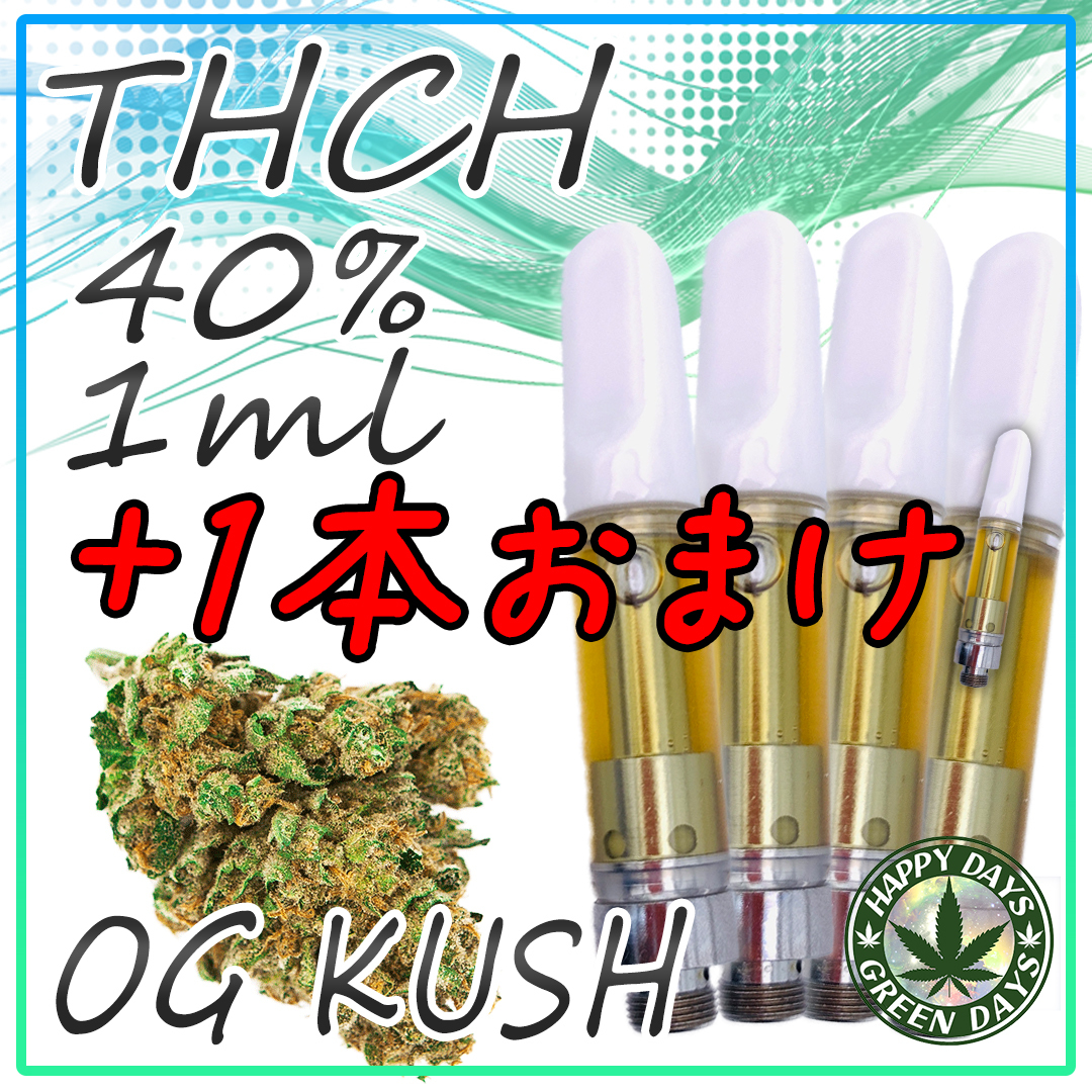 THCH 40% リキッド 1ml OG KUSH THCH｜PayPayフリマ