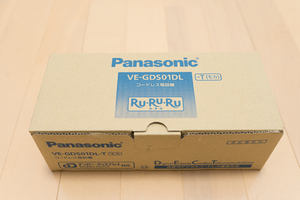 PANASONIC パナソニック VE-GDS01DL-T　コードレス電話機　モカ　RURURU　ルルル　新品・未使用