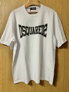 新品 ディースクエアード オーバーサイズTシャツ 白 DSQUARED2