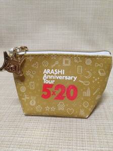 嵐 アニバーサリーツアー 5×20 ミニポーチ ARASHI Anniversary Tour コインケース,小銭入れ,小物入れ