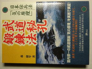 空手家に「日本兵法伝　武道秘孔鍛錬法」２００６年　森庸年　砂書房　カバー　　武道・武術・兵法・唐手・からケ・古武道