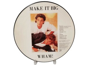 中古LP ピクチャー盤 WHAM！ / MAKE IT BIG ※ LAST CHRISTMAS 他 アウター無し