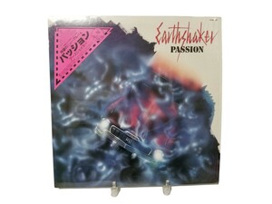 中古LP アースシェイカー パッションEARTHSHAKER PASSION シュリンク付き