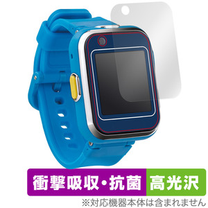  Doraemon .... smart watch protection film OverLay Absorber height lustre smart watch toy impact absorption height lustre anti-bacterial 