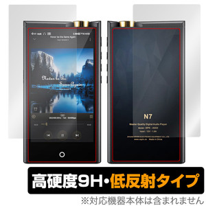 Cayin N7 DAP 表面 背面 フィルム OverLay 9H Plus for コペック カイン N7 DAP 表面・背面セット 9H 高硬度 反射防止