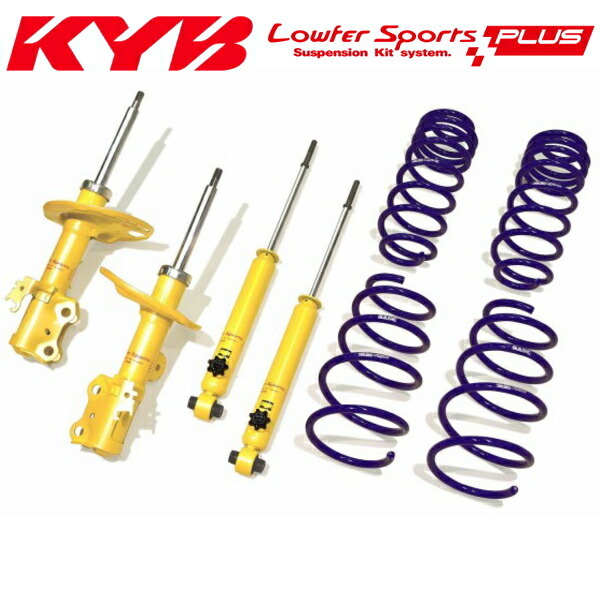 KYB Lowfer Sports PLUSショック&サスキット GK4フィット13G L13B 13/9~