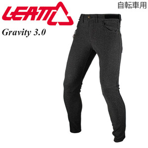 Leatt リアット パンツ マウンテンバイク/自転車用 MTB Gravity 3.0 ブラック/32 デニム ジーンズ