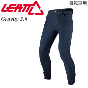 Leatt リアット パンツ マウンテンバイク/自転車用 MTB Gravity 3.0 デニム/38 ジーンズ