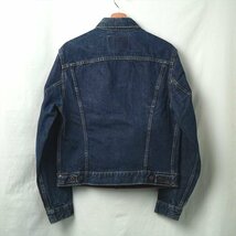 50s60s ビンテージ Levis リーバイス 557XX 紙パッチ Gジャン 3RD 40 濃紺 デニム_画像3