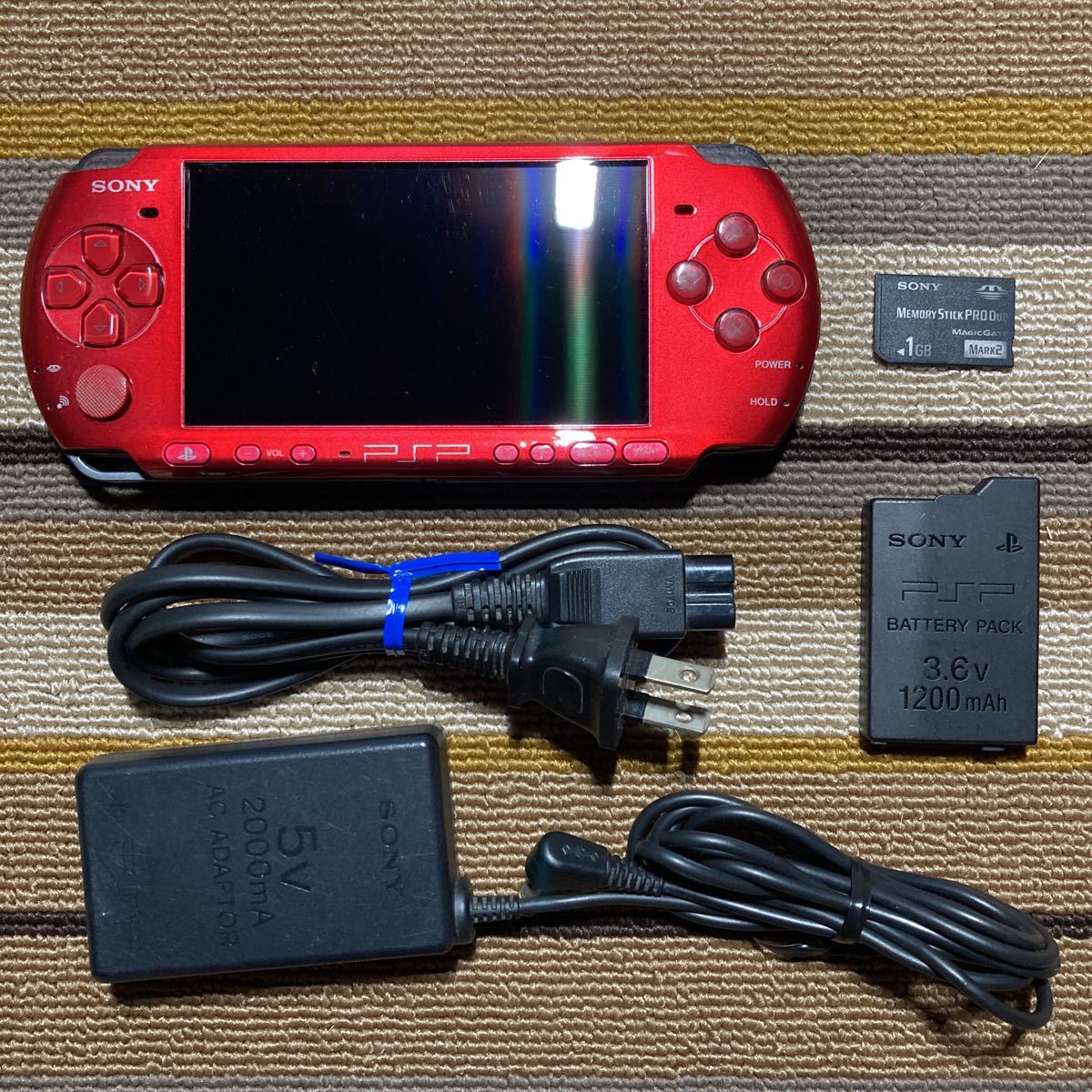 SIE PSP プレイステーション・ポータブル ラディアント・レッド PSP 