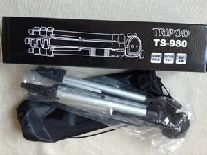 TRIPOD TS-980 三脚 3WEY HEAD クイックシュー EV4段