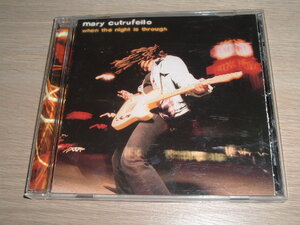 ★mary cutrufello/when the night is through★CD　入手困難！貴重レア！