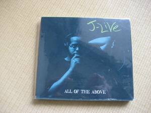 CD J-LIVE - ALL OF THE ABOVE muro kiyo nujabes koco budamunk