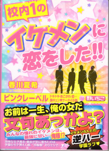 文庫「校内1のイケメンに恋をした!!／香川夏希／ケータイ小説文庫」　送料込