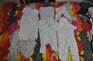 [ used cheap * free shipping ] girl 50~60*3M size center * long bar s* lap up etc. 7 point set *RalphLauren*Baby'sOwn