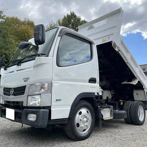 動画有！売り切り！H27年 日産 アトラス 2t ダンプ 全低床 2.9L ディーゼル デュオニック エンジン好調！検）デュトロ エルフ 兵庫小野市の画像4