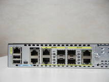 ★中古 Cisco 4000シリーズ サービス統合型ルータ（ISR4431-K9）securityk9/hseck9ライセンス 初期化_画像3