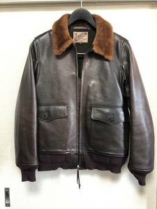 極美品 Y'2Leather ワイツーレザー G-1 HAND OIL HORSE サイズ40（小さめM~L）馬革