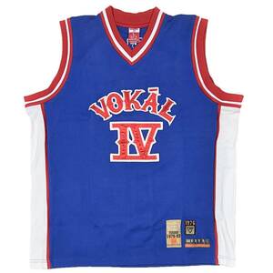 VOKAL tank top jersey tops blue × red (L) [ parallel imported goods ]