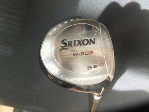  貴重な高反発　スリクソン W-302(高反発） 9.5度 45インチ R 