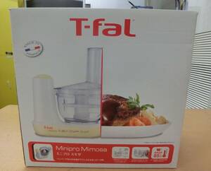 美品 T-fal/ティファール フードプロセッサー MB600 ミニプロ/ミモザ [53-254]◆送料無料(北海道・沖縄・離島は除く)◆2 