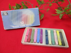 [GY3439/kli]n- bell curry pastel 12 color set NCT-12B painting materials art supplies 