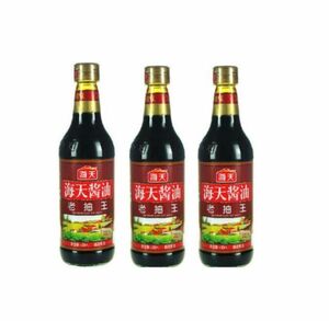 新品（送料無料）海天老抽王500ml*3入