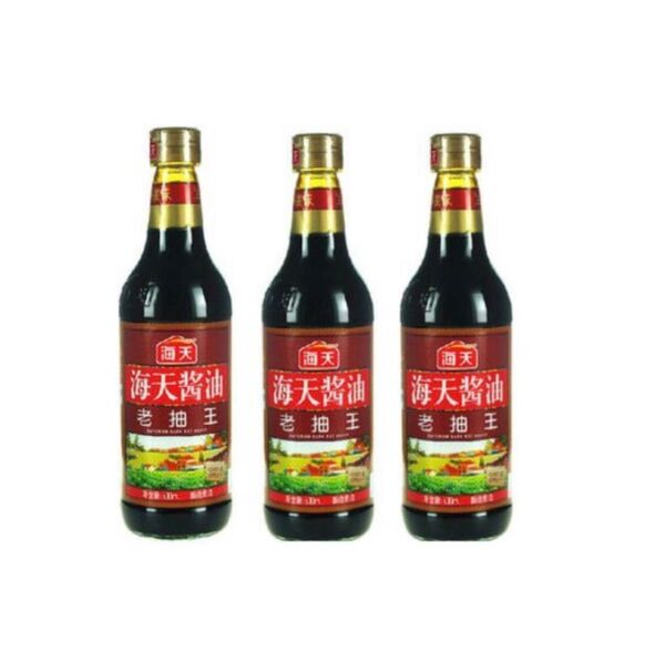 新品(送料無料)海天老抽王500ml*3入