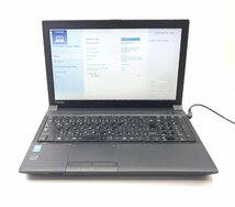 NT: TOSHIBA B554/L CORE i5 -4200M 2.50GHz /4GB/320GB/ 無線マルチ ノート_画像1