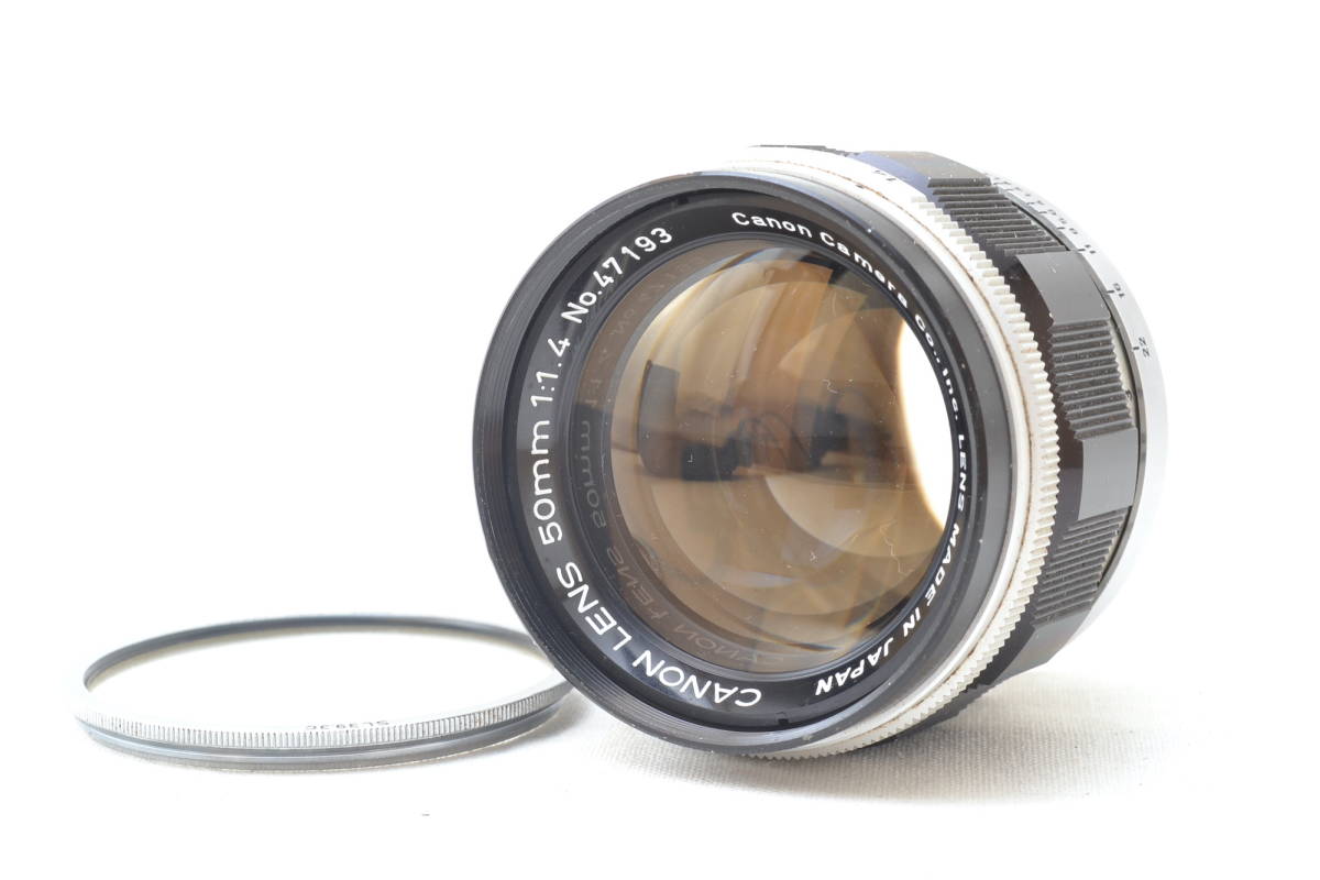 カメラ レンズ(単焦点) ヤフオク! -canon 50mm f1.4 ltmの中古品・新品・未使用品一覧