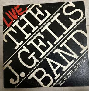 THE J.GEILS BAND LIVE/BLOW YOUR FACE OUT レコード