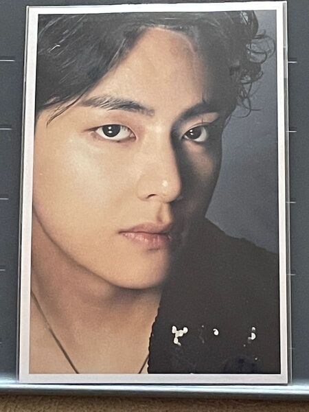 【D'FESTA TOKYO】BTS テテ V ポストカード&クリアファイル タトゥーシール付き
