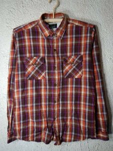 to6014 TK MIXPICE Takeo Kikuchi long sleeve check design shirt flannel shirt popular postage cheap 