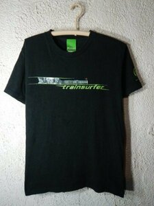 ｎ8399　レア　Beams　T　ビームス　半袖　tシャツ　trainsurfer　トレインサーファー　MTV　番組　00ｓ　vintage　ビンテージ　送料格安