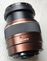 完動美品 限定 茶金色 SONY アルファα Zoomf 3.5~5.6 / 18-55mm_画像6
