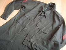米軍実物・米海兵隊朝鮮戦争期・EM用ウールカッターシャツ・極上_画像5