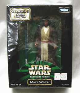 【セール】ケナー社 スターウォーズ パワーオブザフォース MACE WINDU メイス ウィンドウ(フィギュア）