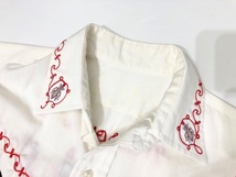 VINTAGE SHIRT The Military Order of the Cootie Embroidery Shirts ビンテージ 半袖シャツ 刺繍 VFW 70s 80s 古着 退役軍人組織_画像4