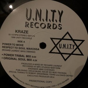 Kraze / Power To Move Respect To Soul Makossa , Sun Is Rising