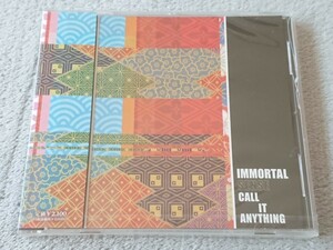未開封 CD【INMORTAL SENSE/CALL IT ANYTHING】