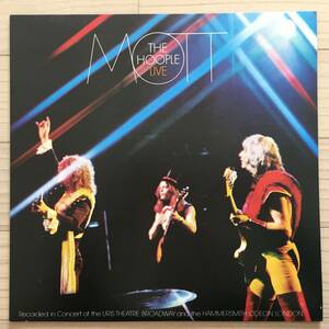 【国内盤/Vinyl/12''/CBS Sony/SOPN 104/74年盤/with Liner,Booklet】華麗なる扇動者 Live / Mott The Hoople ................ //Glam//