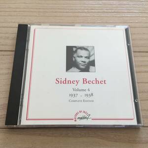 【France盤/CD/Masters Of Jazz/MJCD 43/93年盤】Sidney Bechet / Volume 4 - 1937-1938 ..................................... //Jazz//