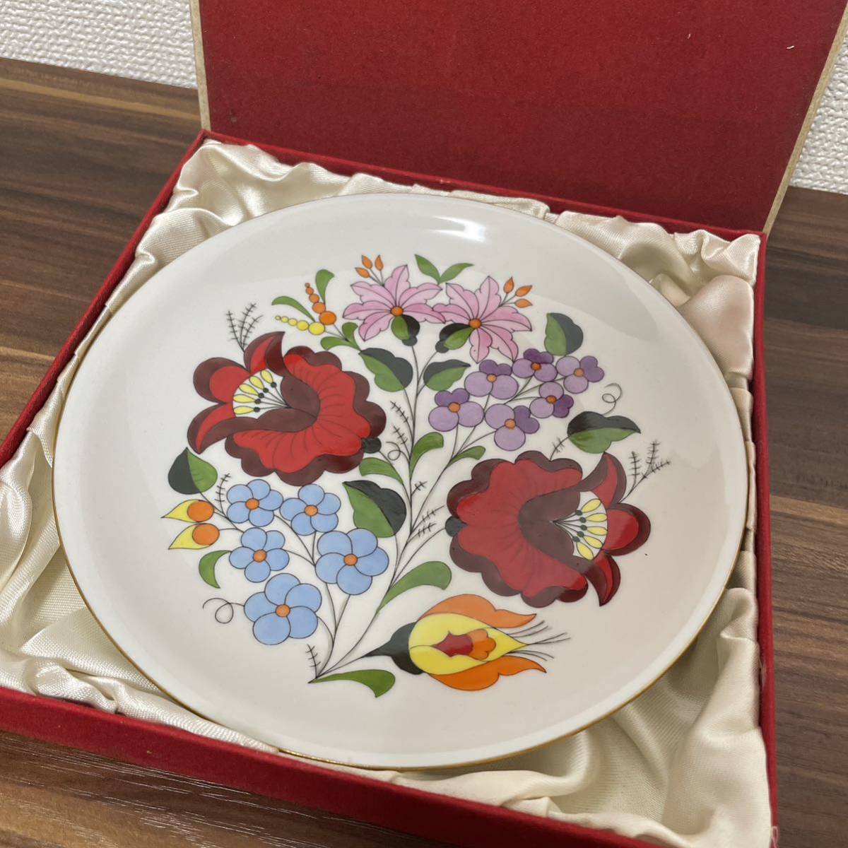 イタリア ハンドペイント PAT FARRELL 皿 24cm|PayPayフリマ