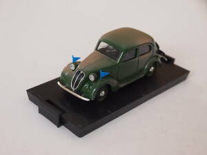 brumm 1/43 ORO SERIES #34 1937 Fiat 508C 1100 Berlina Army Staff Car HP32 Italy made 