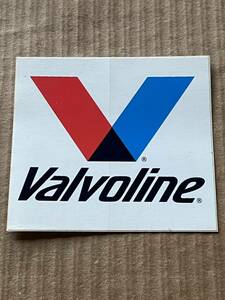 VALVOLINE STICKER (original)(end of production) 1993 vintage rare