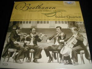 7CD ベートーヴェン 弦楽四重奏曲 全集 ズスケ四重奏団 大フーガ ラズモフスキー Beethoven Complete String Quartets Suske