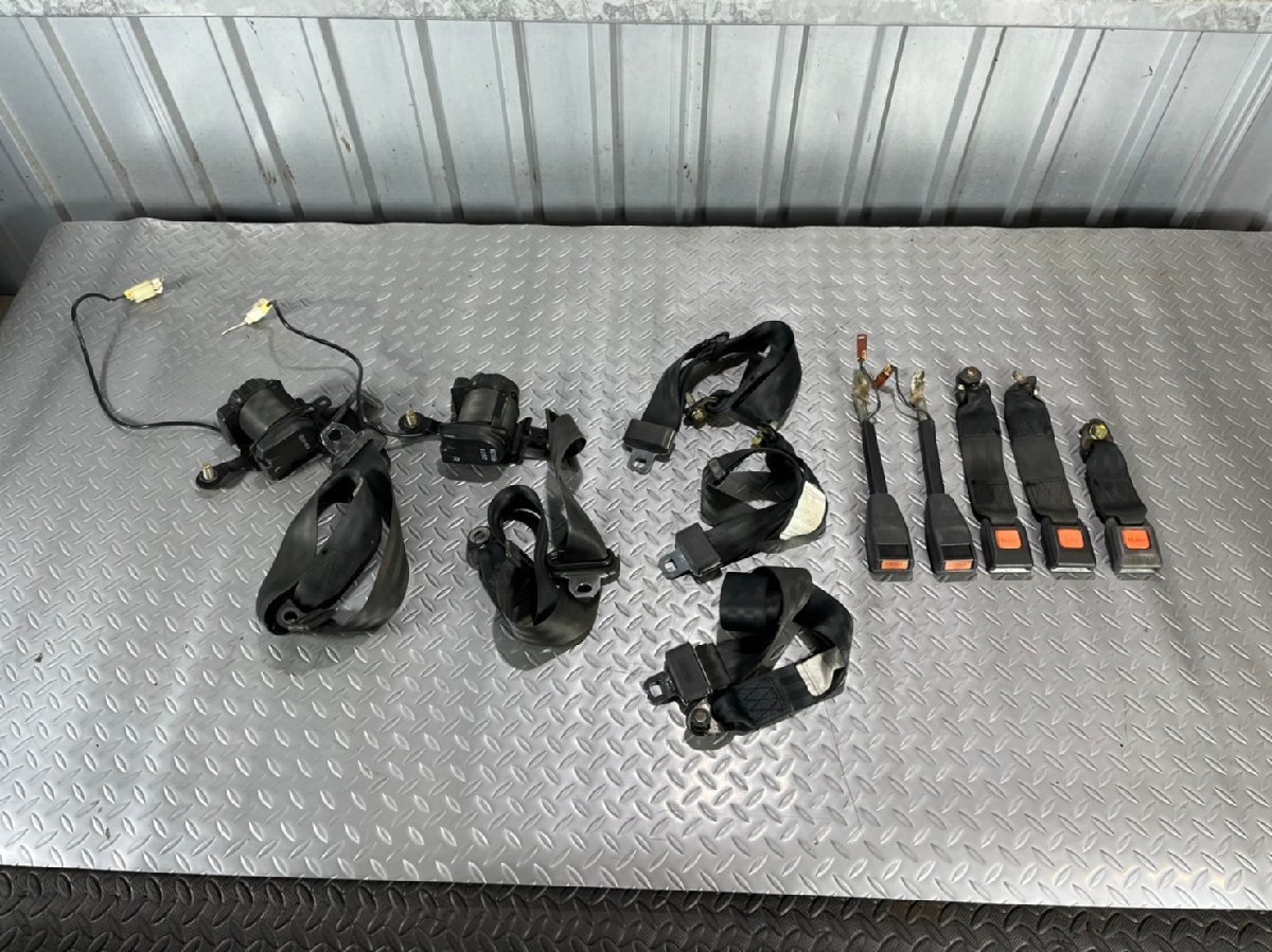 正規品通販サイト 180sx 純正 リア シートベルト 一式 セット 後部座席