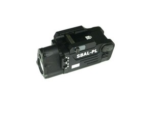 SBAL-PL型WADSNピストルライト黒ストロボ機能20mmレイル用新品ハンドガン用フラッシュライト