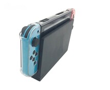 ニンテンドーSwitchスイッチ保護クリア収納ケースカバー透青[新品]　Switchライト非対応 Switch有機ELモデル非対応_画像3