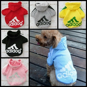 ★ ☆ Милая одежда для домашних животных ☆ adidog/adidog ☆ xs-xxl ☆ Паркер бесплатная доставка новая одежда для собак ☆
